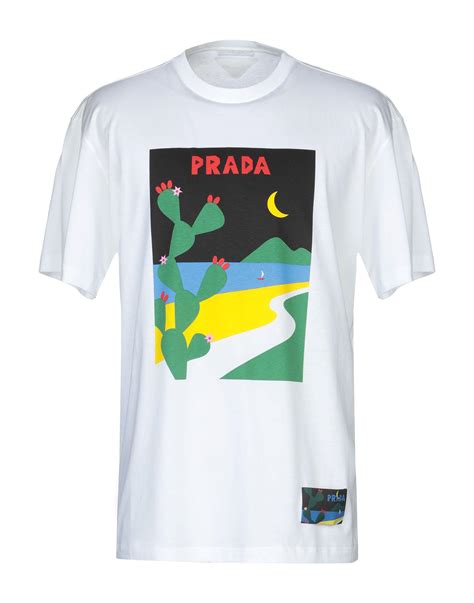 white prada tee|Prada t-shirts for men.